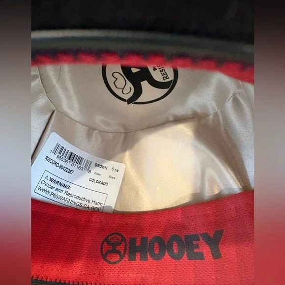 NEW!! Resistol- Hooey Hat. Size 6 7/8. Brand new with tag. Never been worn